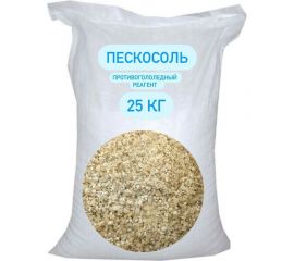 Противогололедный реагент СТД ПетроСтрой Пескосоль 25 кг STD_MSK_00037 