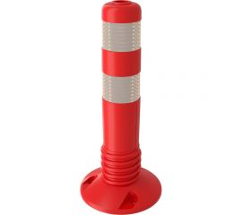 Разделительный гибкий столбик безопасности с комплектом крепления ТЕХНОЛОГИЯ 450 мм 12735 