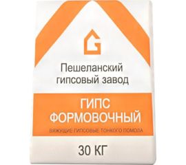 Формовочный гипс Пешеланский гипсовый завод 30 кг STD_MSK_00007 