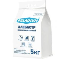 Строительный гипс PALADIUM Алебастр (белый; 5 кг) PL5-AL 