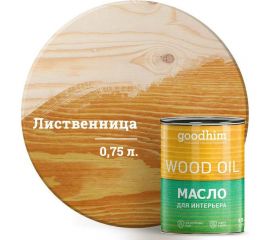 Масло для интерьера Goodhim, лиственница 0,75 л. 75384 