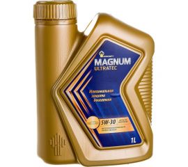 Моторное масло РОСНЕФТЬ Magnum Ultratec 5W-30 SL-CF синт. кан. 1 л 40815332 