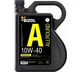 НС-синтетическое моторное масло Bizol Allround 10W-40 SN, A3/B4 MA2, 5л 83011 