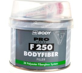 Шпатлевка HB BODY PRO F250 FIBER 0,25кг 2500600050 