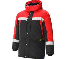 Утепленная куртка СОЮЗСПЕЦОДЕЖДА Марс черно-красная, р. 52-54, рост 170-176 2000000136974 