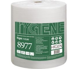 Белые прочные салфетки для работы с острыми и грубыми поверхностями Higen nx80 8977 