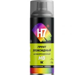 Эпоксидный грунт с антикоррозионным наполнителем H7 High Build профессиональный 1К аэрозоль 520мл 777500 