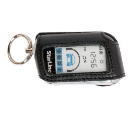 Чехол StarLine A63/A93 кожа, черный 1017886 