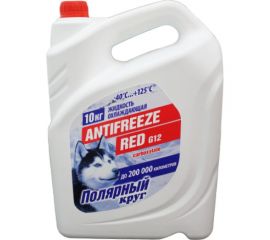 Охлаждающая жидкость NIAGARA Антифриз Полярный круг G12, красный, 10 кг 2001001012 