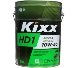 Моторное масло KIXX HD1 10W40, синтетическое, 20 л L2061P20E1 