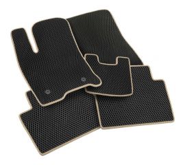 Коврики Vicecar ЕВА / EVA / ЭВА для Acura MDX I 2001-2006 EV1001-бежевый 