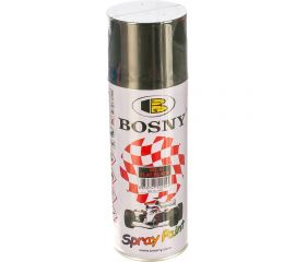 Акриловая краска Bosny аэрозоль, черный матовый RAL 9005 4 