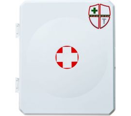 Аптечка первой помощи ООО АППОМЕД производственная, пластиковый шкаф 2903 