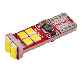 Автолампа SKYWAY диод T10 (W5W) 12-24V 12 SMD диодов, без цоколя 1-конт. S08202078 