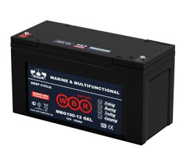 Тяговый аккумулятор для лодочного электромотора WBR MBG100-12 