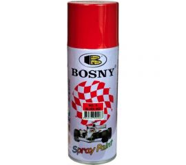 Акриловая краска Bosny аэрозоль, красный RAL 3020 6 