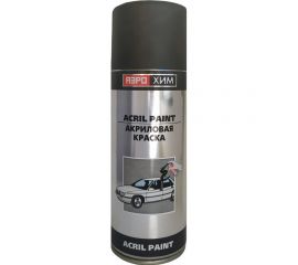 Краска Аэрохим черная матовая RAL 9005 520 мл, в аэрозольном баллоне/спрей AR-106 