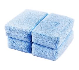 Микрофибровый аппликатор для нанесения восков MaxShine 4 шт., 13x10x4,5см 9011005 052685 