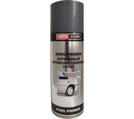 Акриловый антикоризиционный грунт Аэрохим серый, 520 мл, спрей AR-123 
