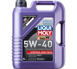 Синтетическое моторное масло LIQUI MOLY Synthoil High Tech 5W-40 SN A3/B4 5 л 1856 