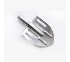 Облегченная штыковая лопата с ребрами жесткости СКОБЯНОЙ нержавейка t-2.0 009018 