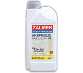 Антифриз ZALMER Antifreeze ZR3500 G11 LLC желтый -35С, 1кг ZR35Y001 