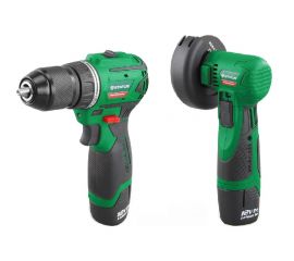 Дрель-шуруповерт CBL 12 Li и углошлифовальная машина SH 115 E STATUS 07126201 