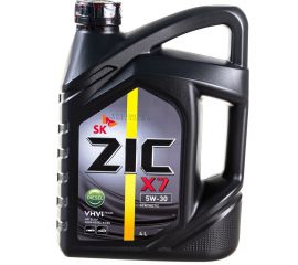 Масло синтетическое (X7; 5w30 Diesel; SL/CF; 4 л) для легковых авто ZIC 162610 