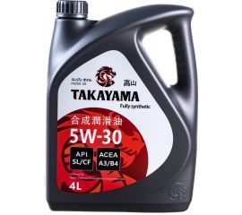 Моторное масло Takayama SAE 5W30, API SL/CF, 4 л 605522 