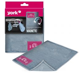 Салфетка из микрофибры YORK МагнитСистема 40x50 с магнитом 026260 