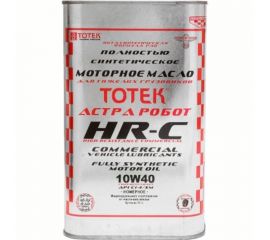 Моторное масло ТОТЕК HR-Commercial SAE 10W40 жесть, 1л HRC1040001 