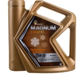 Моторное масло РОСНЕФТЬ Magnum Coldtec 5W-30 SN-CF синт. кан. 4 л 40813242 