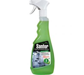 Средство для чистки ванн и душевых SANFOR 500 г, распылитель 3016 601963 