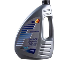 Моторное масло Q8 Oils Formula SPECIAL G LONG LIFE 5W-30, синтетическое, 4 л 101106401654 