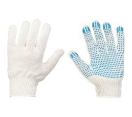 Рабочие перчатки БиБип х/б с ПВХ BB-605 