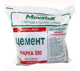 Цемент Movatex Д0 М500 3 кг Т02385 