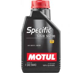 Синтетическое масло Specific 505.01 5W40 1л MOTUL 101573 
