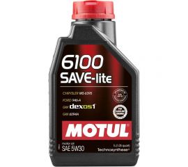 Моторное масло 6100 SAVE-LITE 5W30 1 л MOTUL 107956 
