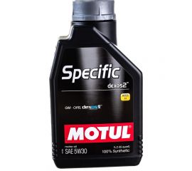 Синтетическое масло SPECIFIC DEXOS2 SAE 5W30 1л MOTUL 102638 