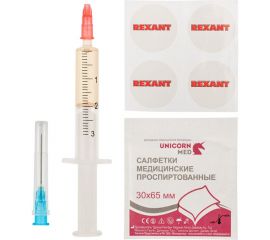 Смазка для кулеров и вентиляторов REXANT SX-3 шприц 2 мл 09-3983 
