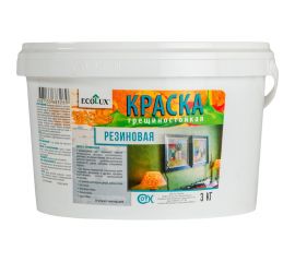 Резиновая краска ECOLUX 3 кг 4607133683269 