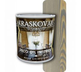 Масло для интерьера Kraskovar Deco Oil Interior туманный лес, 0.75 л 1261 