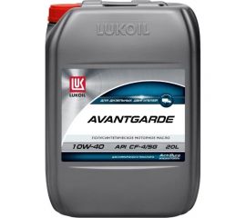 Моторное масло Лукойл АВАНГАРД полусинтетическое, SAE 10W-40, API CF-4/SG, 20 л 19492 