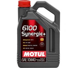 Моторное масло 6100 Synergie+ 10W40 4 л MOTUL 109463 