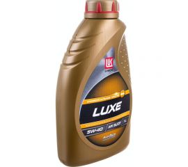 Моторное масло Лукойл ЛЮКС полусинтетическое SAE 5W-40, API SL/CF, 1 л 19189 