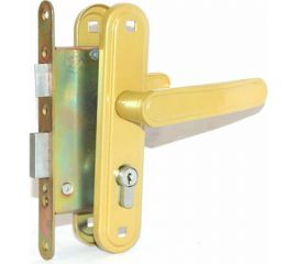 Врезной замок ЗЕНИТ Зенит-ЗВ4-3.03 золото 08778 