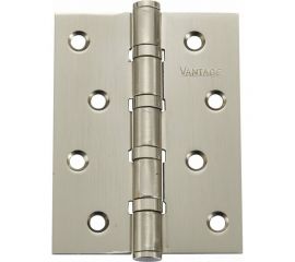 Универсальная петля Вантаж 100x75x2,5 мат. никель, 2 шт. 4BB-SN 