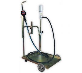 Маслораздаточная мобильная установка с пневмонасосом и электронным расходомером Trommelberg UZM12990 