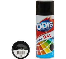 Краска-спрей ODIS standart RAL черный янтарь 9005ral 