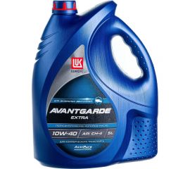 Моторное масло Лукойл АВАНГАРД ЭКСТРА полусинтетическое SAE 10W-40, API CH-4/CG-4/SJ, 5 л 1552390 